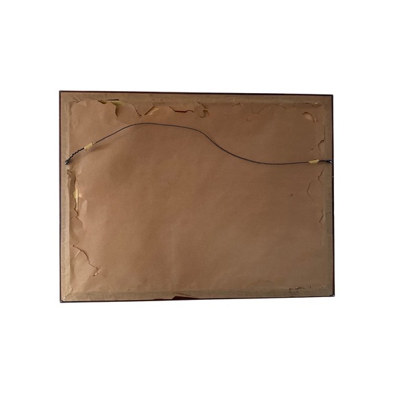 Vintage Coca Cola Needlepoint Art Framed Mid Century 1950s 1970s Wall Decor - Picture 4 of 5